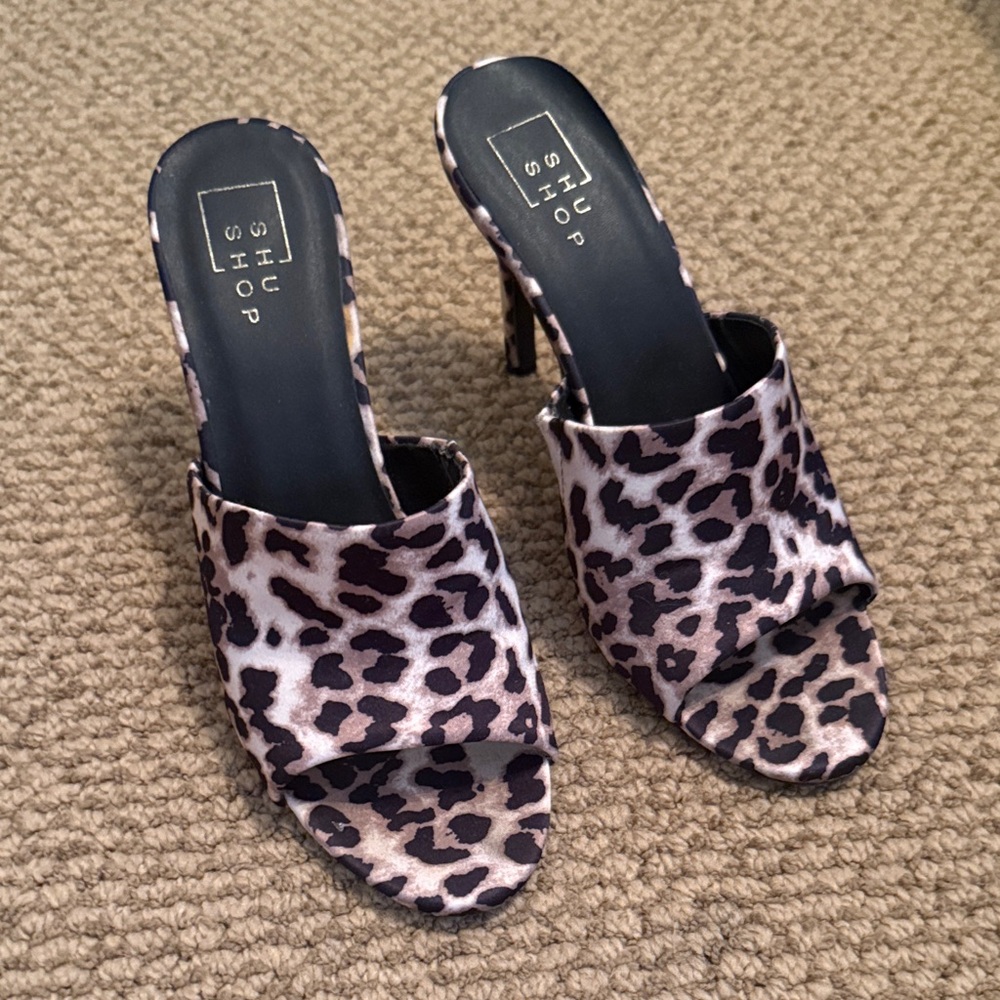 ShuShop Animal Print Women's Heels